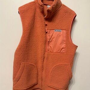 Columbia Kids' Vibrant Orange Fleece Vest
